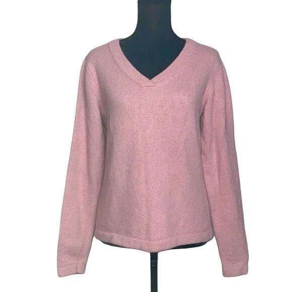 Angora Wool Blend Dusty Rose Sweater - Picture 2 of 8